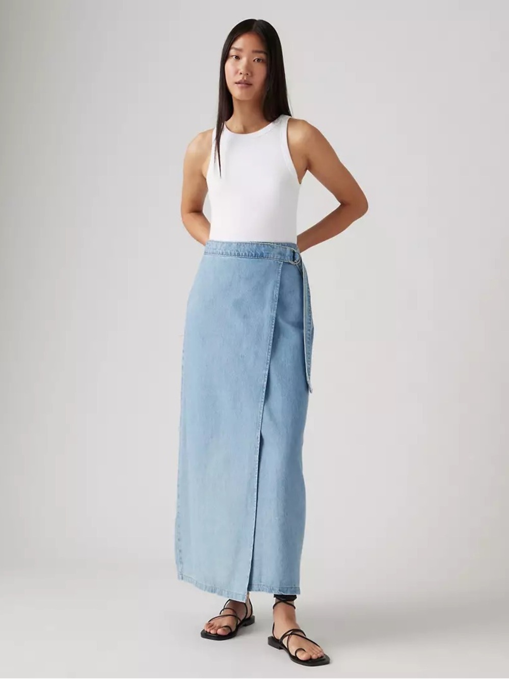 Levi’s Premium Column Wrap Skirt